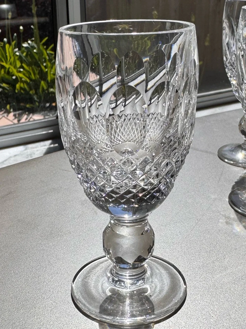 Waterford Colleen Crystal Cordial Glasses Set of 6 3oz Vintage Ireland